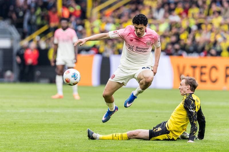 Football. Bundesliga. Borussia Dortmund - Bayer 04 Leverkusen. 11.04.2026