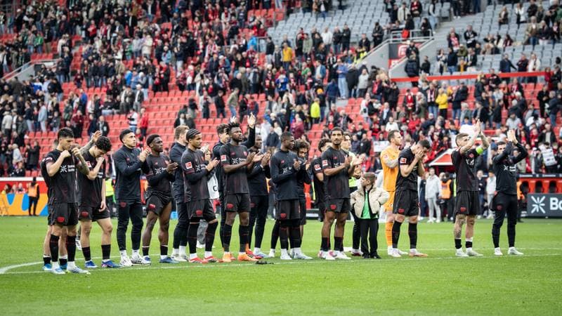 Football. German Bundesliga. Bayer 04 Leverkusen - VfL Wolfsburg. 04.04.2026