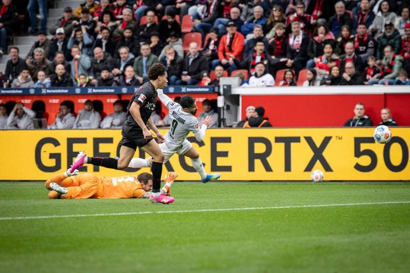 Football. German Bundesliga. Bayer 04 Leverkusen - VfL Wolfsburg. 04.04.2026