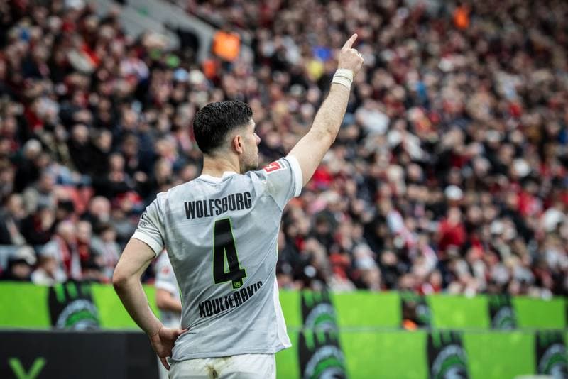 Football. German Bundesliga. Bayer 04 Leverkusen - VfL Wolfsburg. 04.04.2026