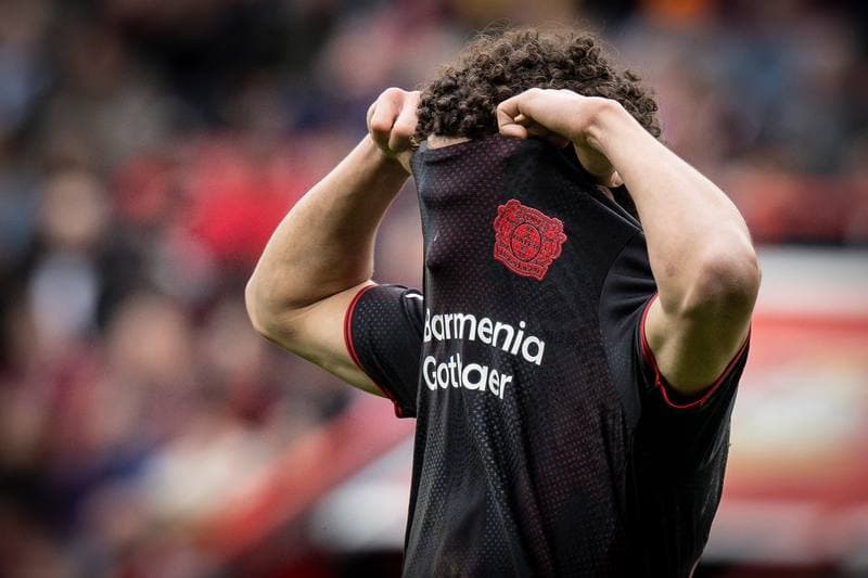 Football. German Bundesliga. Bayer 04 Leverkusen - VfL Wolfsburg. 04.04.2026