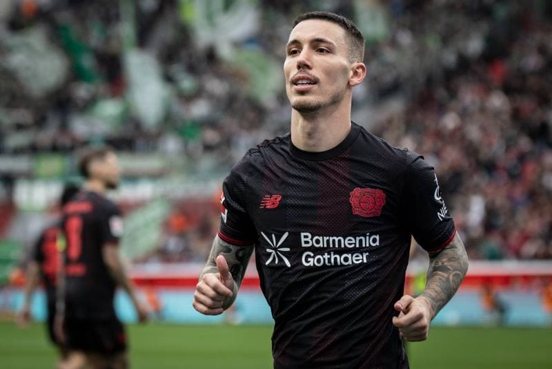 Football. German Bundesliga. Bayer 04 Leverkusen - VfL Wolfsburg. 04.04.2026