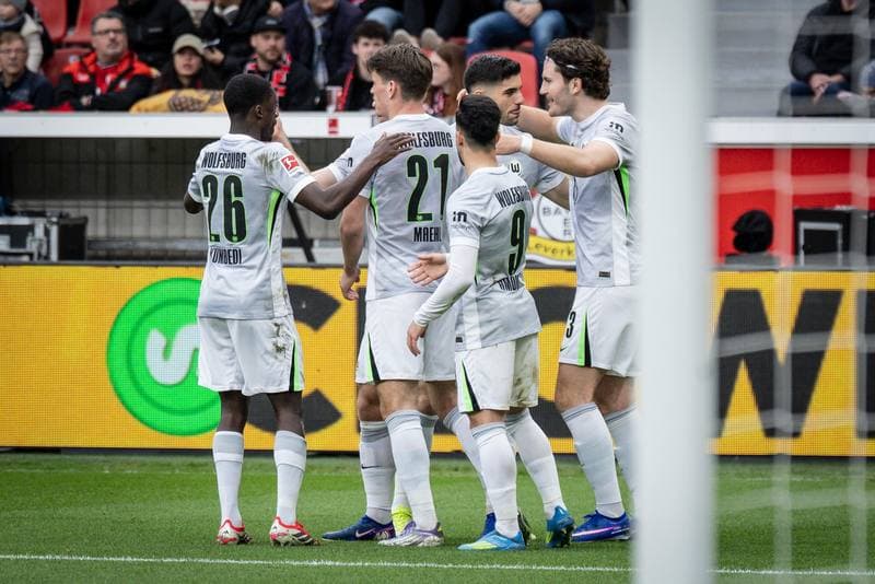 Football. German Bundesliga. Bayer 04 Leverkusen - VfL Wolfsburg. 04.04.2026