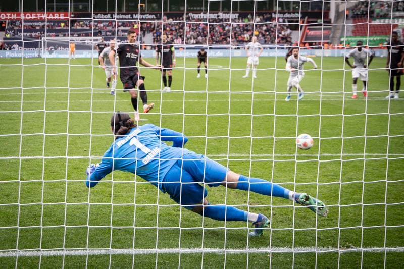 Football. German Bundesliga. Bayer 04 Leverkusen - VfL Wolfsburg. 04.04.2026
