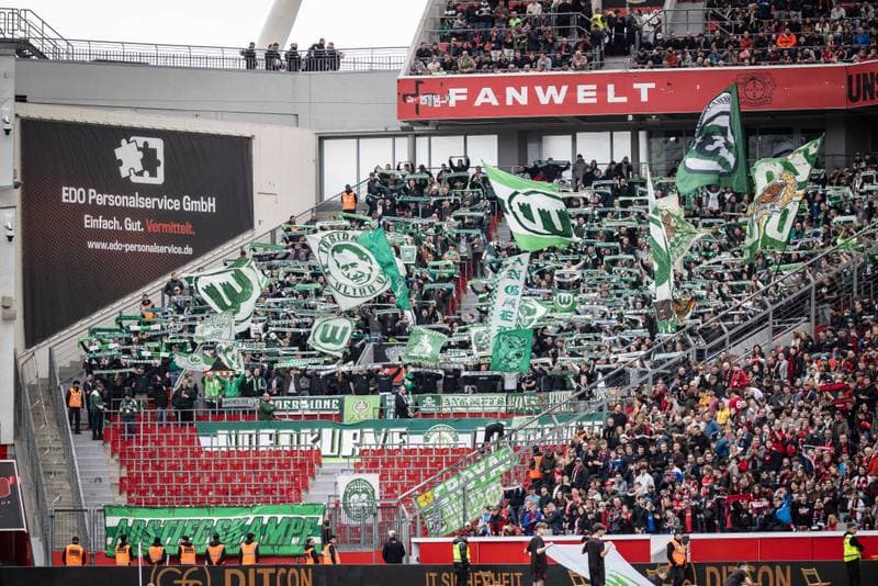 Football. German Bundesliga. Bayer 04 Leverkusen - VfL Wolfsburg. 04.04.2026