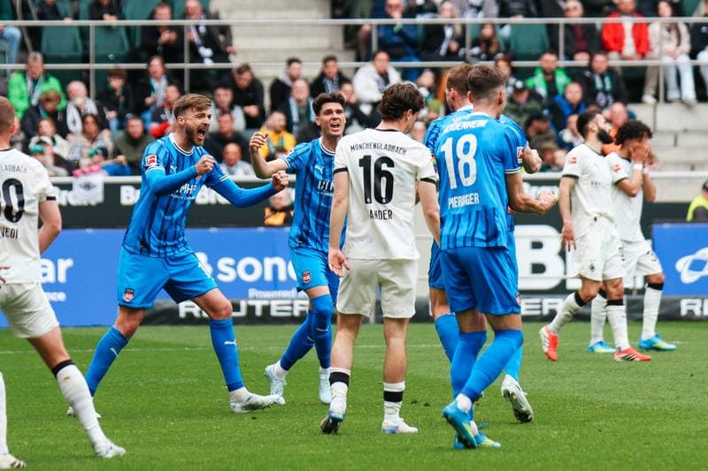 Football. Bundesliga. Borussia Moenchengladbach - 1.FC Heidenheim. 04.04.2026