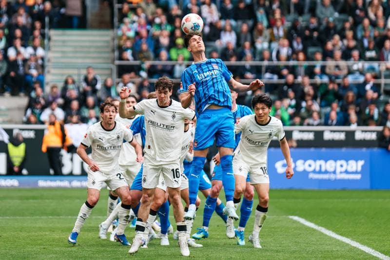Football. Bundesliga. Borussia Moenchengladbach - 1.FC Heidenheim. 04.04.2026