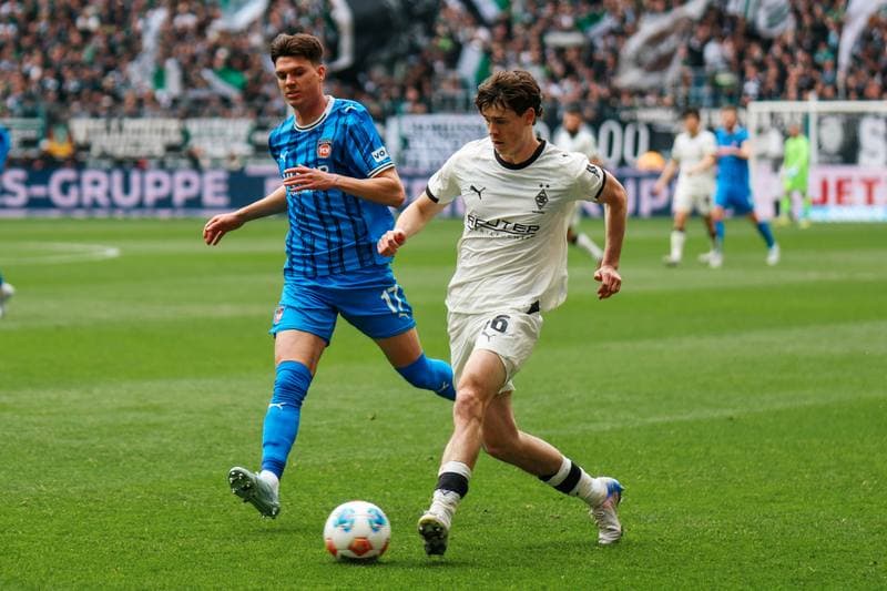 Football. Bundesliga. Borussia Moenchengladbach - 1.FC Heidenheim. 04.04.2026