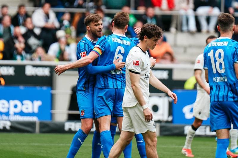 Football. Bundesliga. Borussia Moenchengladbach - 1.FC Heidenheim. 04.04.2026
