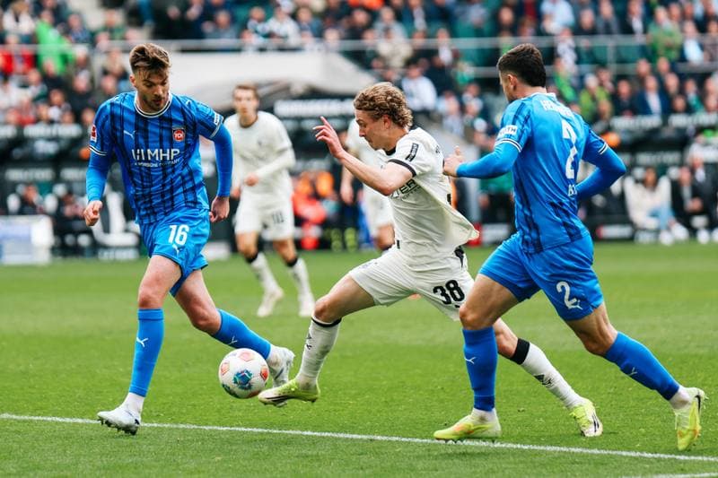 Football. Bundesliga. Borussia Moenchengladbach - 1.FC Heidenheim. 04.04.2026