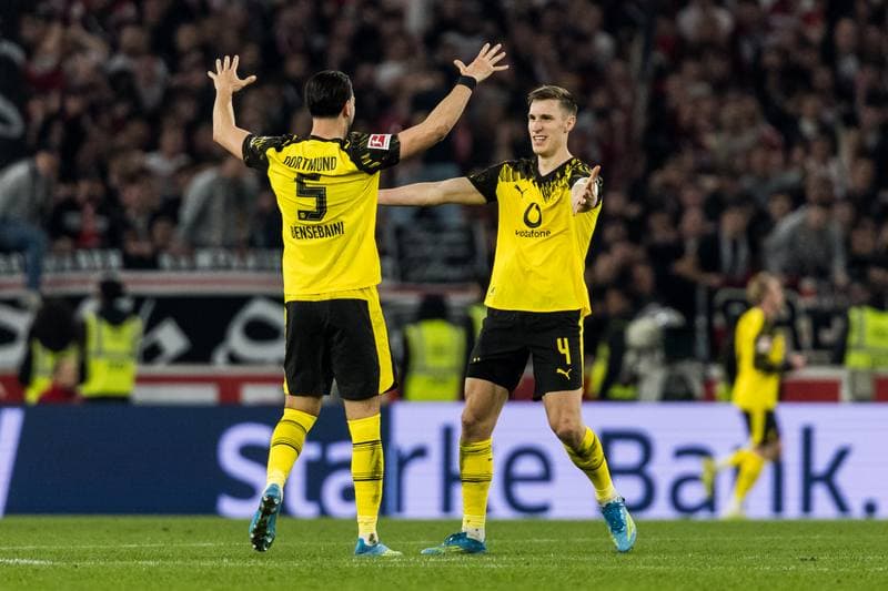 Football. 1. Bundesliga. VfB Stuttgart - Borussia Dortmund. 04.04.2026