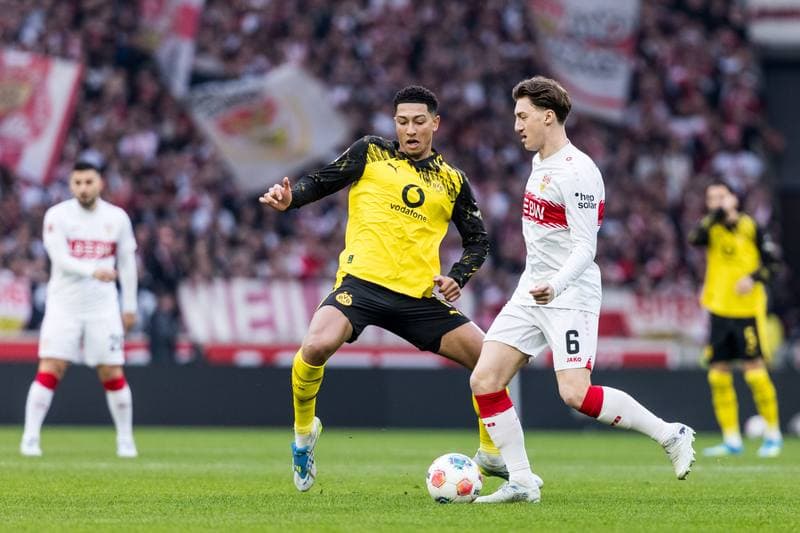 Football. 1. Bundesliga. VfB Stuttgart - Borussia Dortmund. 04.04.2026