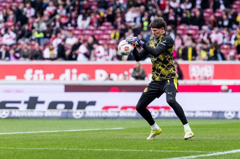 Football. 1. Bundesliga. VfB Stuttgart - Borussia Dortmund. 04.04.2026