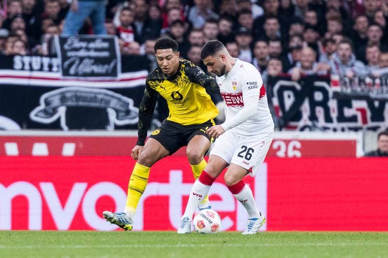 Football. 1. Bundesliga. VfB Stuttgart - Borussia Dortmund. 04.04.2026