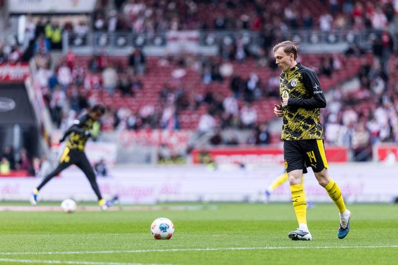 Football. 1. Bundesliga. VfB Stuttgart - Borussia Dortmund. 04.04.2026