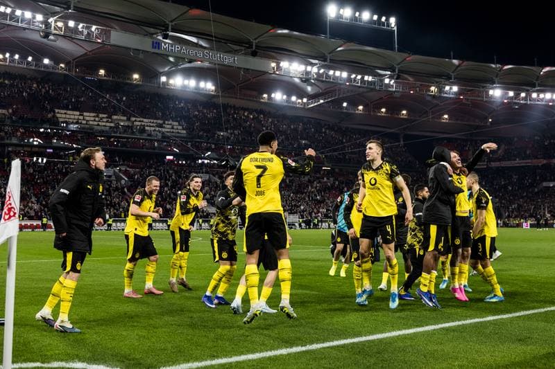 Football. 1. Bundesliga. VfB Stuttgart - Borussia Dortmund. 04.04.2026
