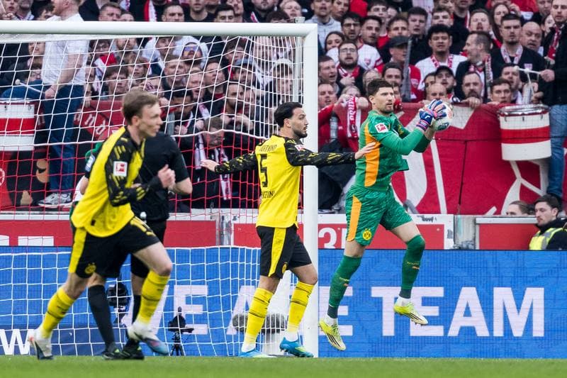 Football. 1. Bundesliga. VfB Stuttgart - Borussia Dortmund. 04.04.2026