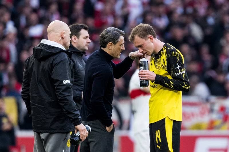 Football. 1. Bundesliga. VfB Stuttgart - Borussia Dortmund. 04.04.2026
