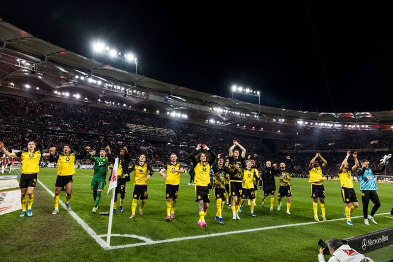 Football. 1. Bundesliga. VfB Stuttgart - Borussia Dortmund. 04.04.2026