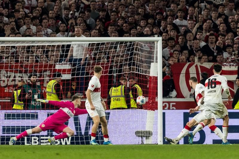 Football. 1. Bundesliga. VfB Stuttgart - Borussia Dortmund. 04.04.2026