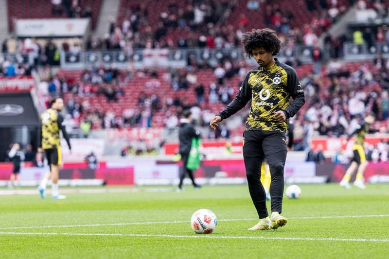 Football. 1. Bundesliga. VfB Stuttgart - Borussia Dortmund. 04.04.2026