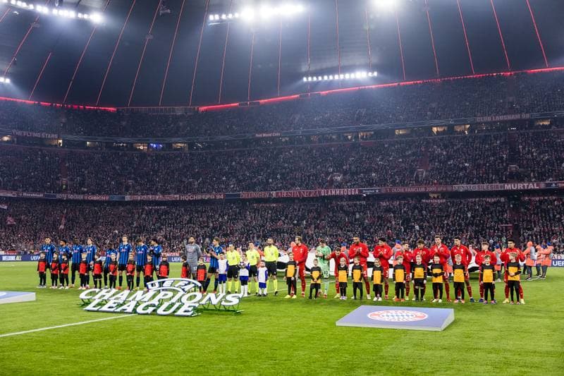 Football. UEFA Champions League. FC Bayern Munich - Atalanta Bergamo. 18.03.2026