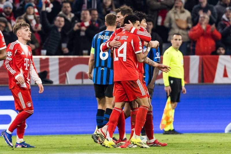 Football. UEFA Champions League. FC Bayern Munich - Atalanta Bergamo. 18.03.2026