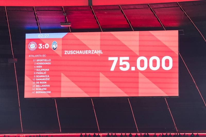 Football. UEFA Champions League. FC Bayern Munich - Atalanta Bergamo. 18.03.2026