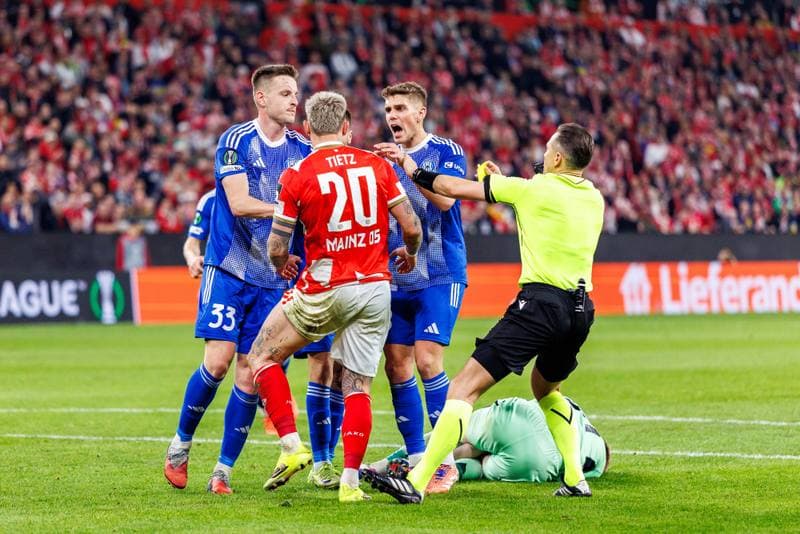 Football. UEFA Conference League. 1. FSV Mainz 05 - SK Sigma Olomouc. 19.03.2026