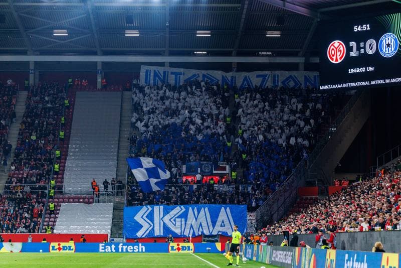 Football. UEFA Conference League. 1. FSV Mainz 05 - SK Sigma Olomouc. 19.03.2026