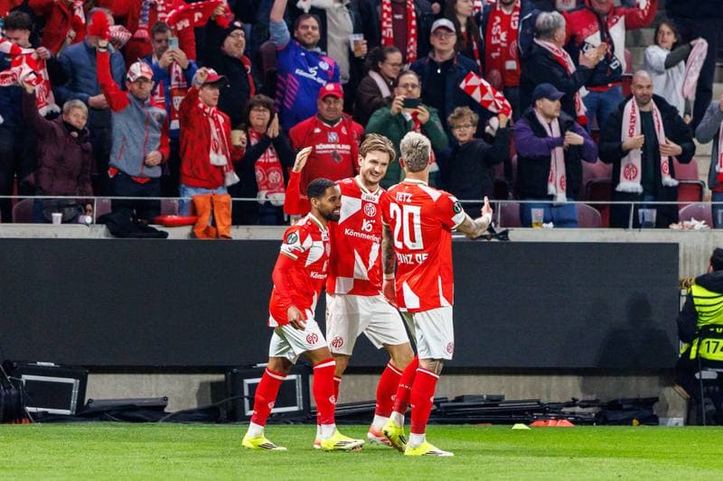 Football. UEFA Conference League. 1. FSV Mainz 05 - SK Sigma Olomouc. 19.03.2026