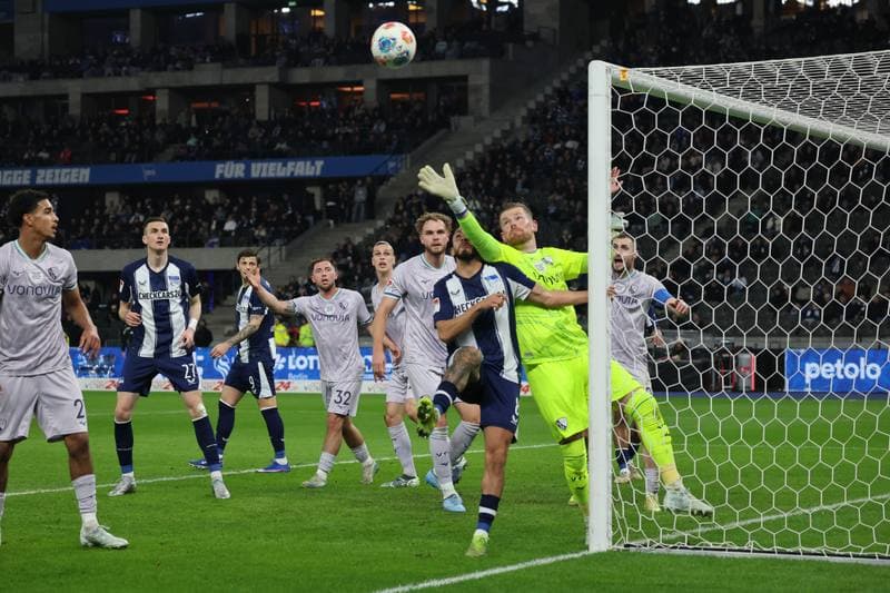 Football. 2. Bundesliga. Hertha BSC - VfL Bochum. 14.03.2026