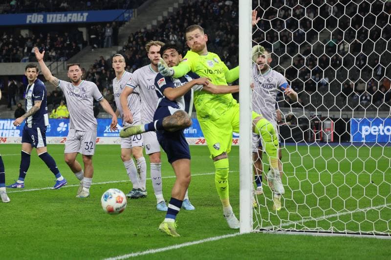 Football. 2. Bundesliga. Hertha BSC - VfL Bochum. 14.03.2026
