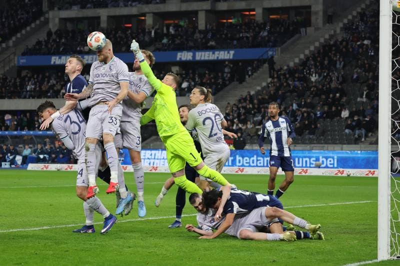 Football. 2. Bundesliga. Hertha BSC - VfL Bochum. 14.03.2026