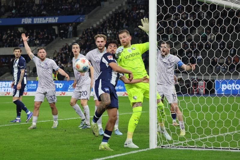 Football. 2. Bundesliga. Hertha BSC - VfL Bochum. 14.03.2026