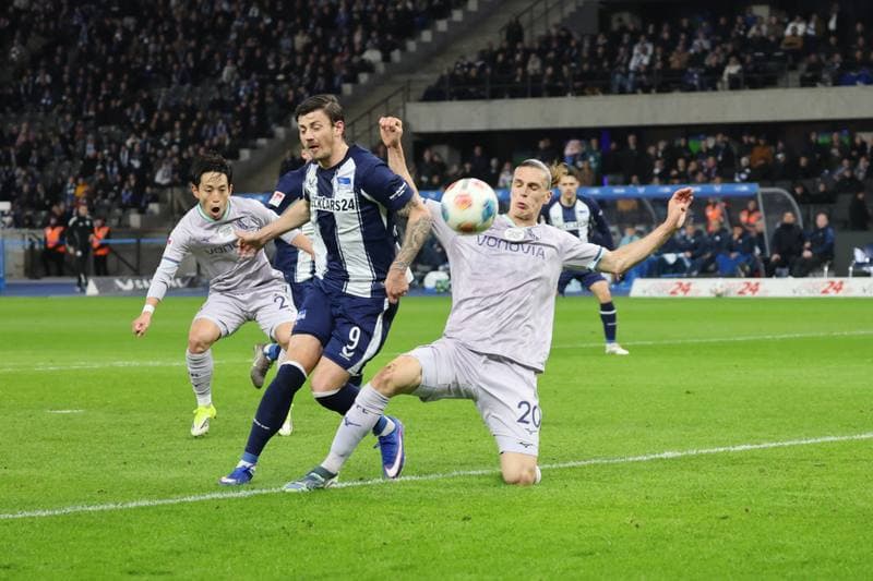 Football. 2. Bundesliga. Hertha BSC - VfL Bochum. 14.03.2026
