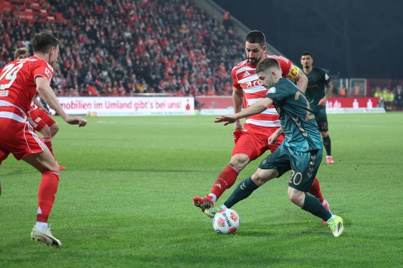 Football. Bundesliga. Union Berlin - Werder Bremen. 08.03.2026