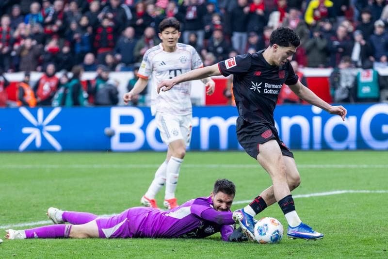 Football. Bundesliga. Bayer 04 Leverkusen - FC Bayern Munchen. 14.03.2026