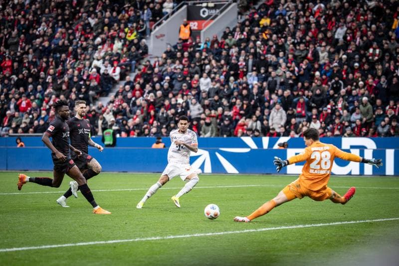 Football. German Bundesliga. Bayer 04 Leverkusen - FC Bayern Munich. 14.03.2026