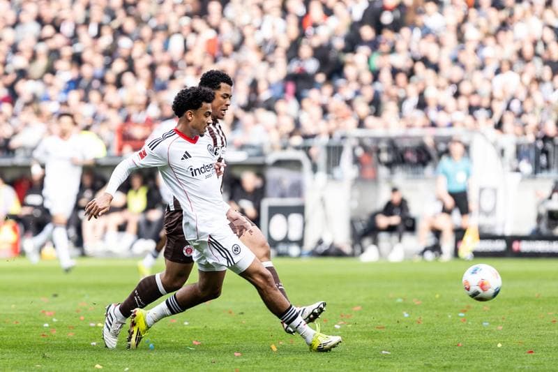 Football. Bundesliga. FC St. Pauli - Eintracht Frankfurt. 08.03.2026