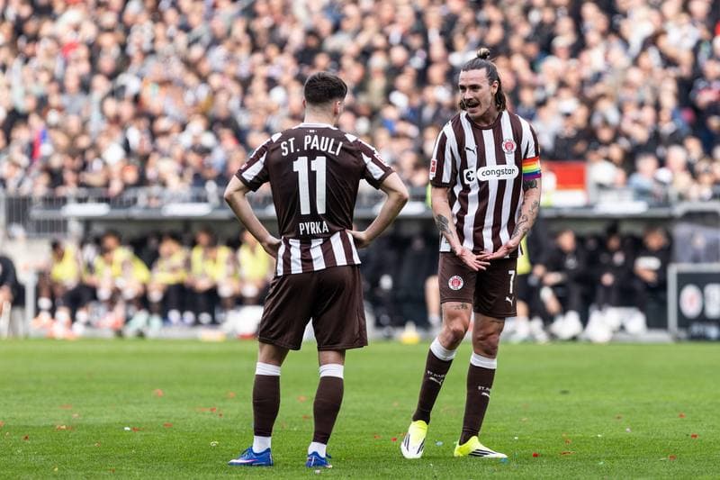 Football. Bundesliga. FC St. Pauli - Eintracht Frankfurt. 08.03.2026