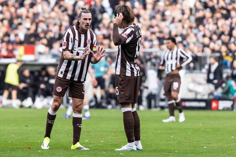 Football. Bundesliga. FC St. Pauli - Eintracht Frankfurt. 08.03.2026
