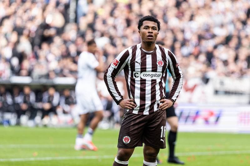 Football. Bundesliga. FC St. Pauli - Eintracht Frankfurt. 08.03.2026