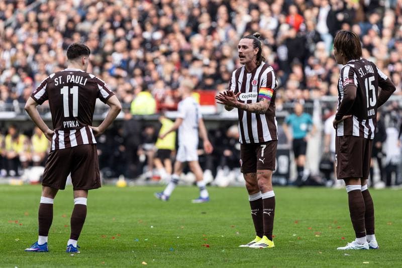 Football. Bundesliga. FC St. Pauli - Eintracht Frankfurt. 08.03.2026