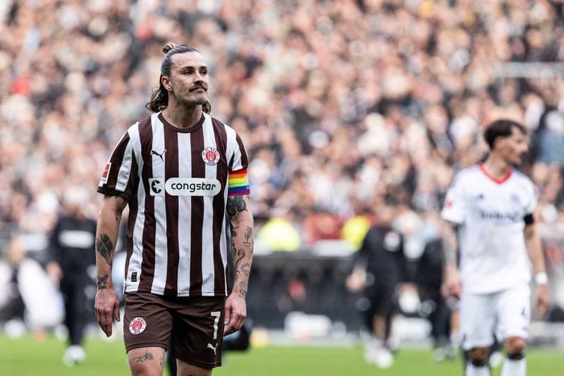 Football. Bundesliga. FC St. Pauli - Eintracht Frankfurt. 08.03.2026