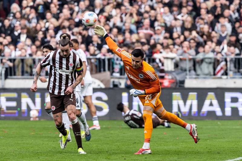 Football. 1. Bundesliga. FC St. Pauli - Eintracht Frankfurt. 08.03.2026