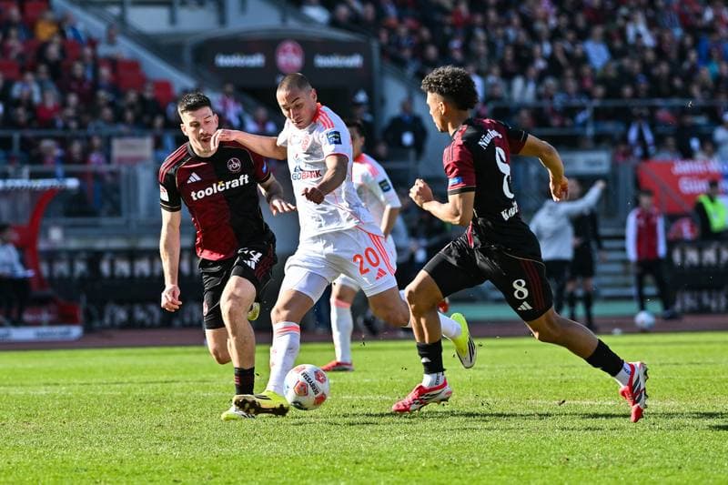 Football. 2. Bundesliga. 1. FC Nuremberg - Fortuna Dusseldorf. 07.03.2026