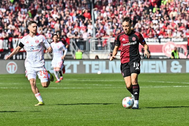 Football. 2. Bundesliga. 1. FC Nuremberg - Fortuna Dusseldorf. 07.03.2026