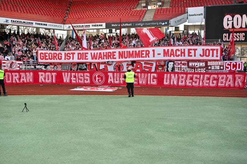 Football. 2. Bundesliga. 1. FC Nuremberg - Fortuna Dusseldorf. 07.03.2026