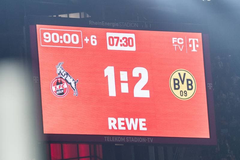 Football. Bundesliga. 1. FC Koln - Borussia Dortmund. 07.03.2026